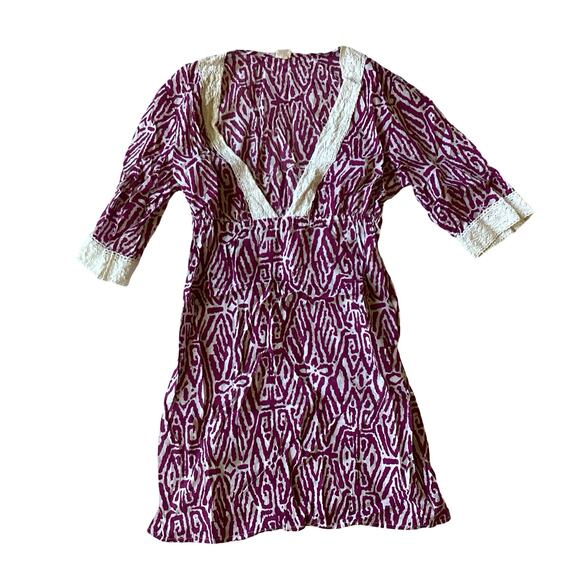 Merona Deep V Tunic Top - Picture 3 of 8